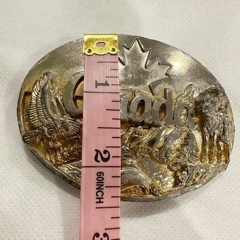 Siskiyou Authentic Canada Belt Buckle 1990